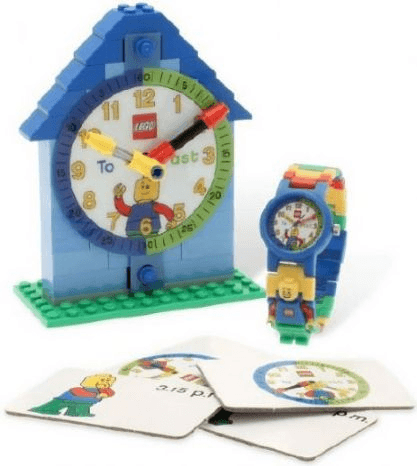 LEGO Time-Teacher Minifigure Watch & Clock 5001370 Gear | 2TTOYS ✓ Official shop<br>