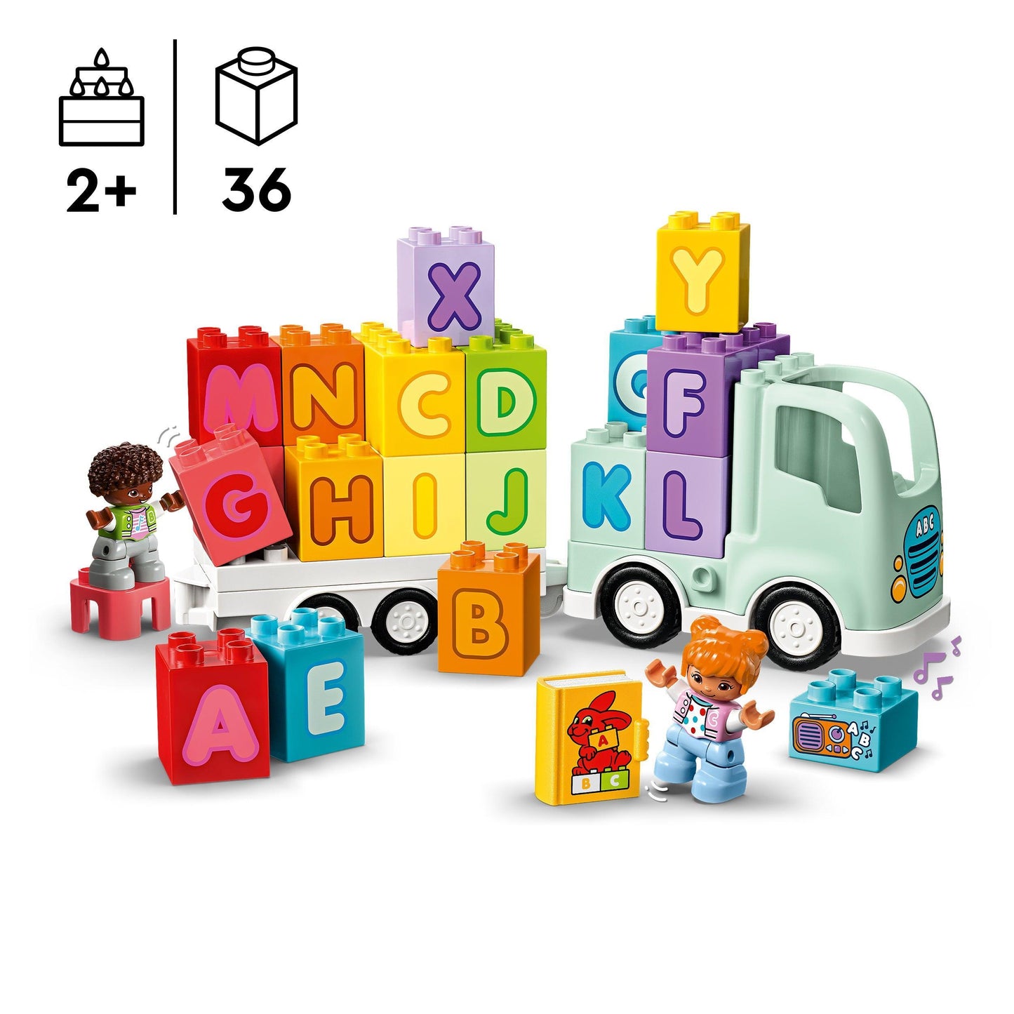 LEGO Alfabet truck 10421 DUPLO | 2TTOYS ✓ Official shop<br>