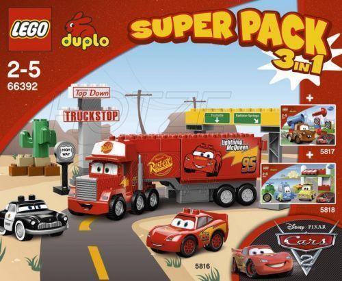 LEGO Cars Super Pack 3-in-1 66392 CARS | 2TTOYS ✓ Official shop<br>