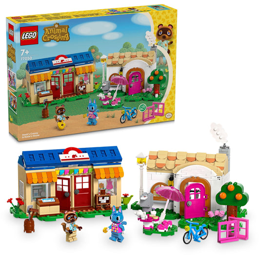 LEGO Nooks hoek en Rosies huis 77050 Animal Crossing | 2TTOYS ✓ Official shop<br>