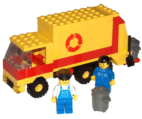 LEGO Refuse Collection Truck 6693 Town | 2TTOYS ✓ Official shop<br>