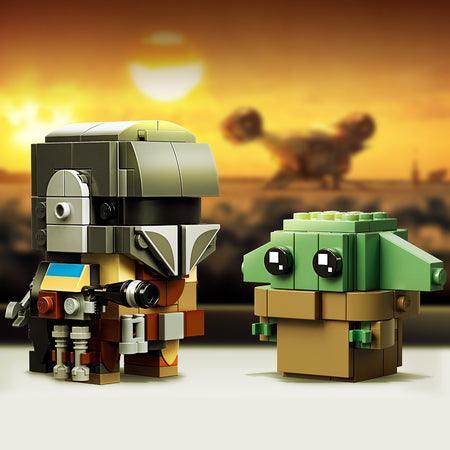 LEGO The Mandalorian & The Child 75317 Brickheadz | 2TTOYS ✓ Official shop<br>
