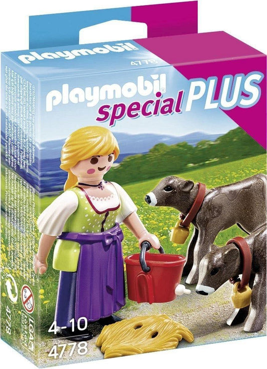 Playmobil Boerin Met Kalfjes 4778 Special Plus | 2TTOYS ✓ Official shop<br>