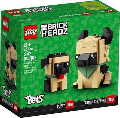 LEGO Duitse Herder van LEGO 40440 Brickheadz LEGO BRICKHEADZ @ 2TTOYS LEGO €. 17.49