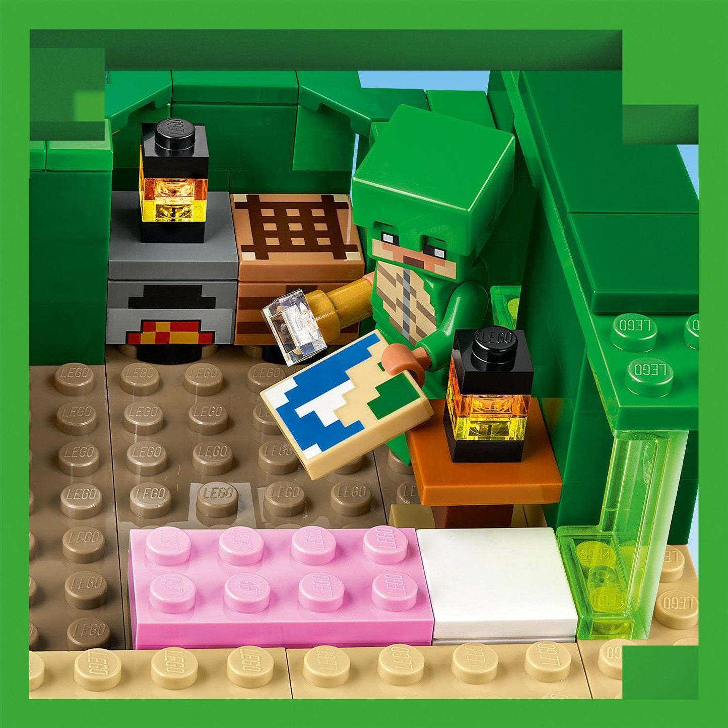 LEGO Het schildpadden strand huis 21254 Minecraft LEGO CLASSIC @ 2TTOYS LEGO €. 22.98
